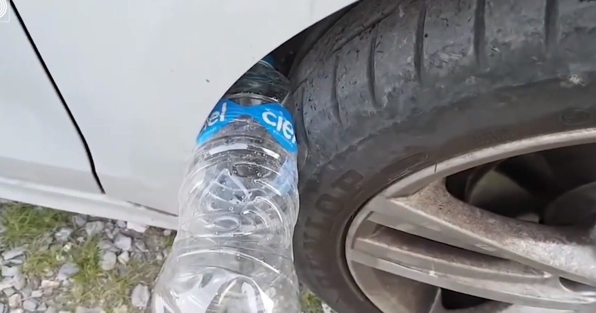 Hinterhältige Masche: Autodiebe nutzen Plastikflaschen