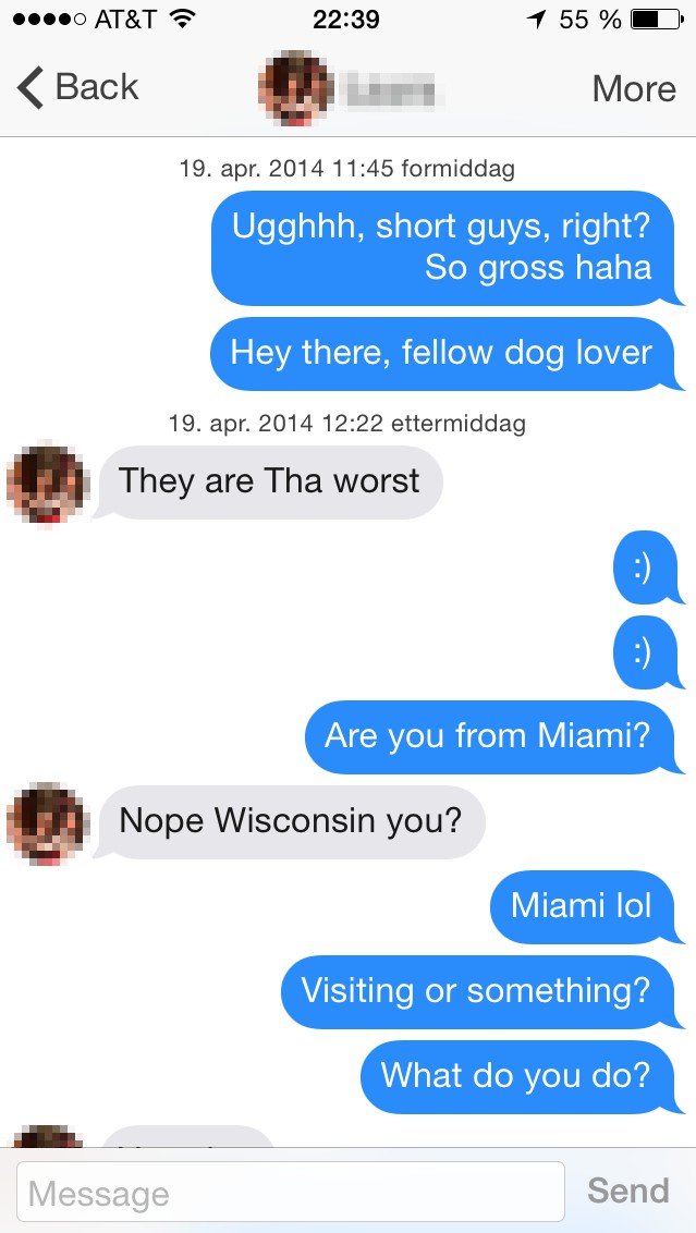 Tinder-Match: Sie sagt, sie hasst kleine Männer