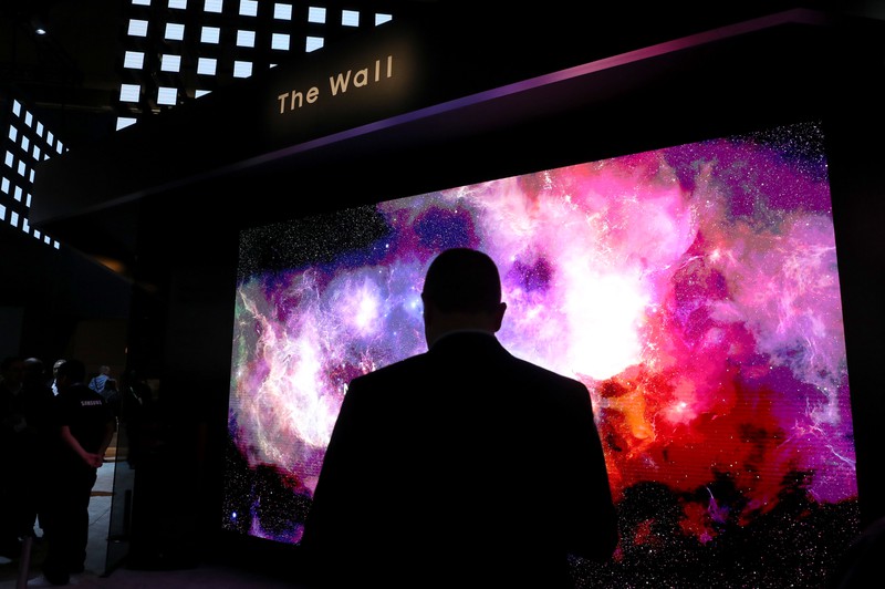 "The Wall": Samsung bringt 219-Zoll-Monster-TV in den Handel