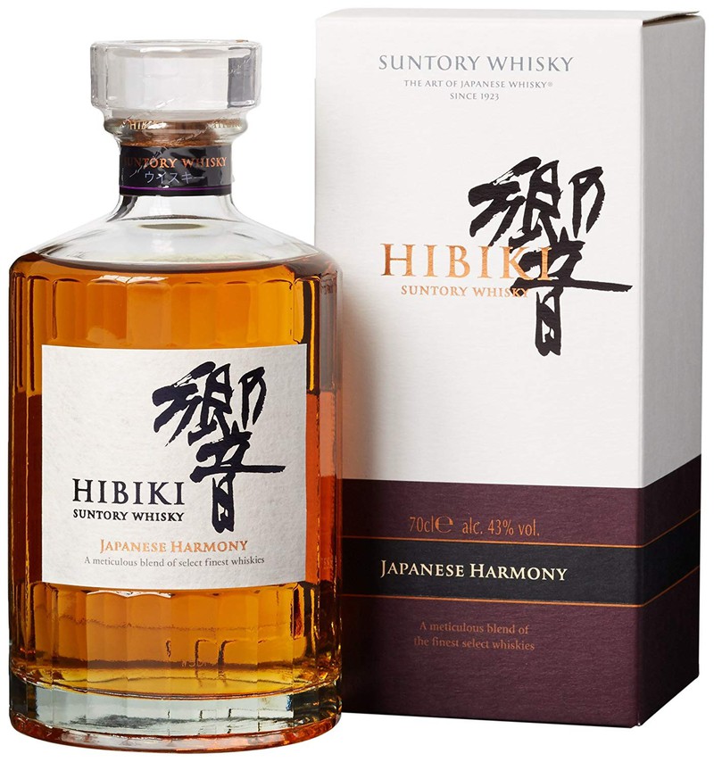 Der Hibiki Japanese Harmony Whisky belegt Platz 5 unseres Whisky-Rankings