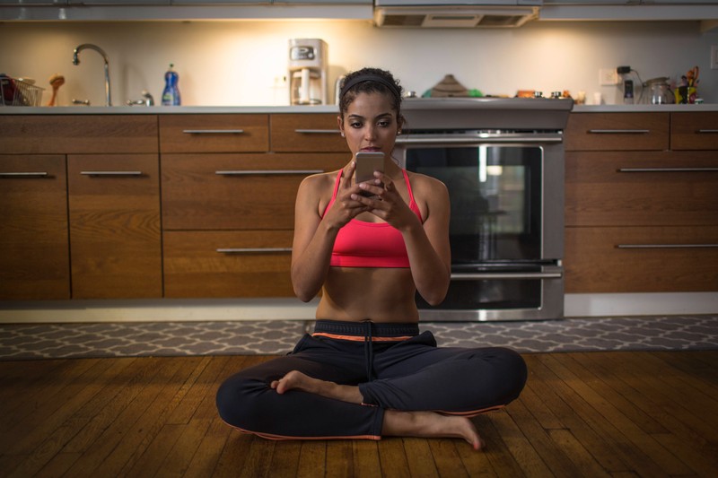 Viele Frauen machen Yoga, um Stress abzubauen. Das haben viele auch vorher auf Google gelesen.