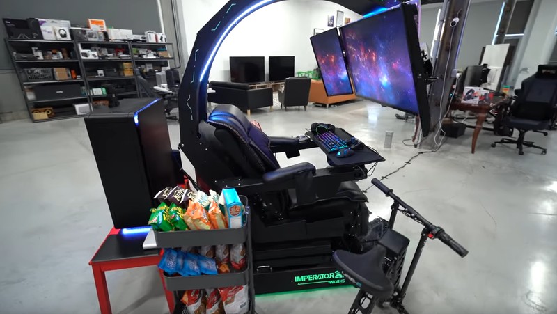 Der Gaming Chair von Lewis Hilsenteger