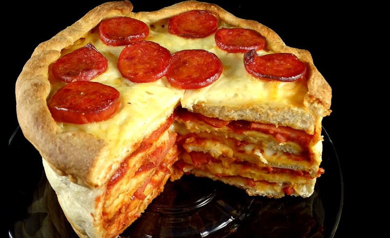 Pizza-Kuchen