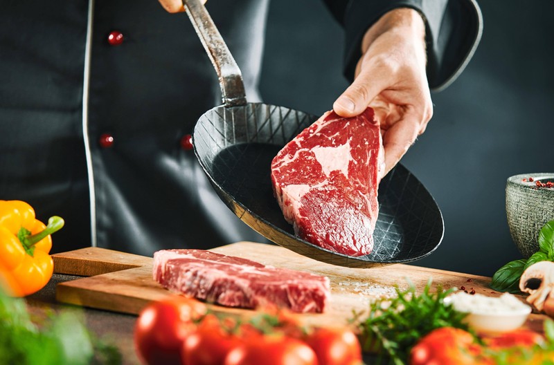Eine gute Pfanne ist unersetzlich für ein gelungenes Steak