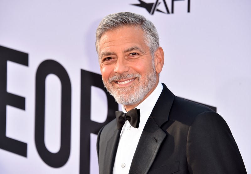 George Clooney lässt mit seinen grauen Haaren Frauenherzen höher schlagen