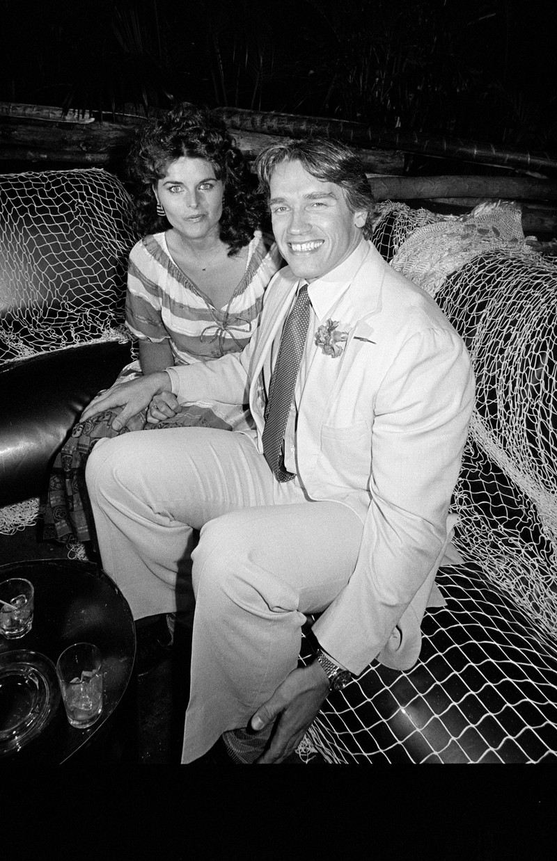 Arnold Schwarzenegger mit seiner Frau, der Journalistin Maria Shriver.