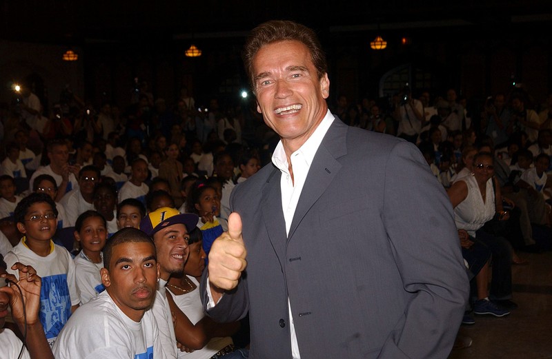 Arnold Schwarzenegger wurde 2003 Gouverneur von Kalifornien.