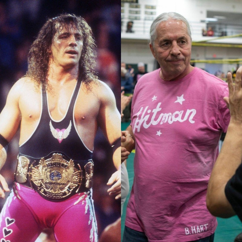 Der kanadische Wrestler Bret Hart wurde in den 90ern gefeiert.