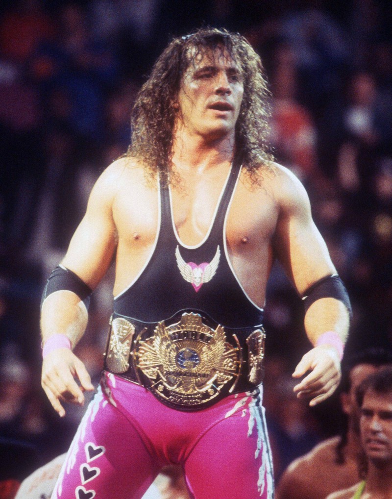 Der kanadische Wrestler Bret Hart wurde in den 90ern gefeiert.