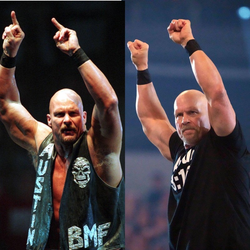 Steve Austin ist ein bekannter Wrestler.