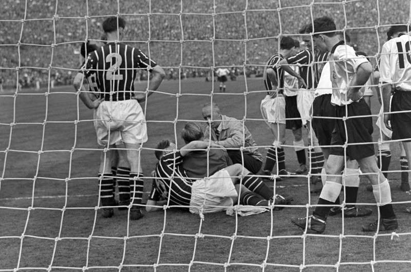 Vor allem mit dem FA Cup-Finale 1956 wurde der deutsche Torhüter Trautmann in England zur Legende