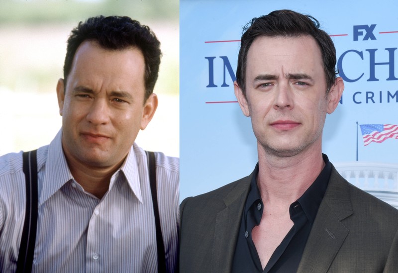 Auch Tom und Colin Hanks sehen sich erstaunlich ähnlich.