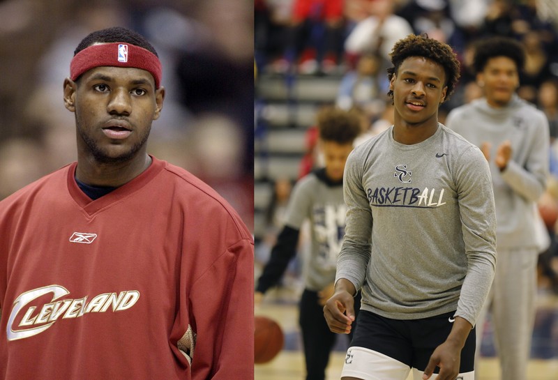 LeBron James' Sohn eifert ihm nicht nur optisch nach.