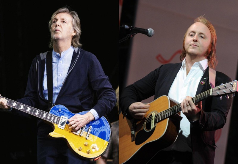 Zwei Musiker unter einem Dach: Seine Leidenschaft wird Sohn James wohl vom berühmten Vater Paul McCartney geerbt haben.
