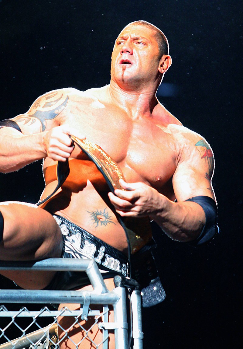 Batista ist ein bekannter Wrestler