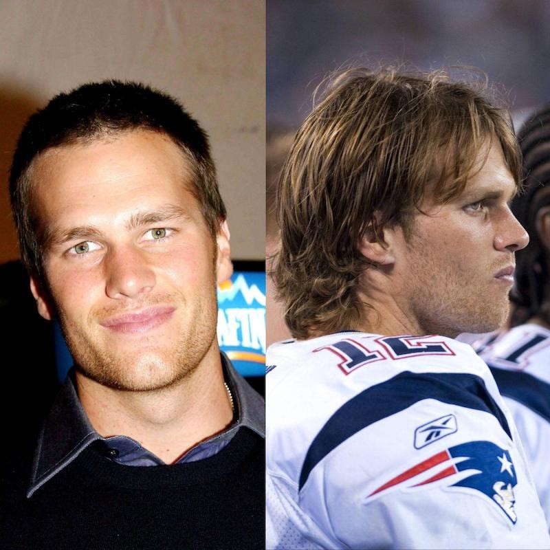 Tom Brady hat mittlerweile extrem volles Haar.
