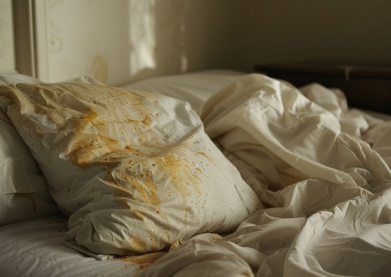 Dreckige Bettwäsche in einer Männerwohnung lässt bei Frauen sofort Zweifel an der Hygiene des gesamten Haushalts aufkommen.