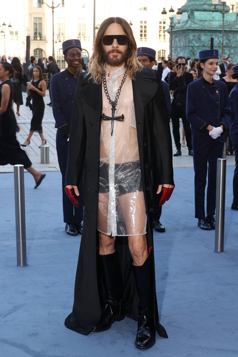 Jared Leto ist was Mode angeht besonders mutig.