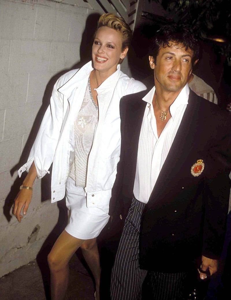 Sylvester Stallone und Brigitte Nielsen waren ein Paar.