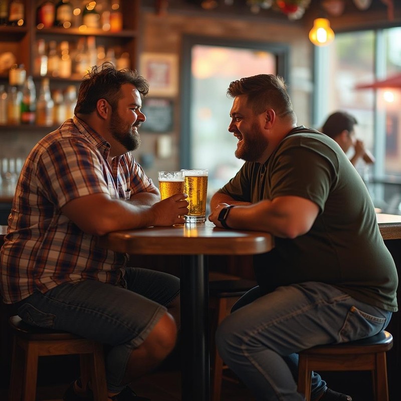 Es heißt nicht umsonst Bierbauch: Alkohol wird vom Körper gerne als Fettpolster eingelagert.