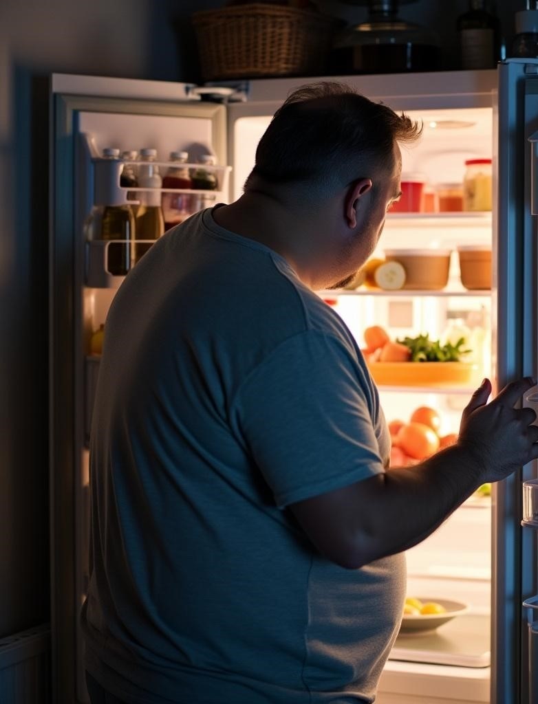 Heißhungerattacken in der Nacht sind besonders schädlich beim Abnehmen.