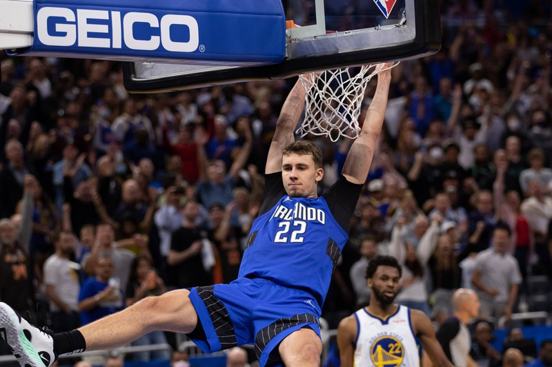 Franz Wagner ist ein aufstrebender Basketballspieler.