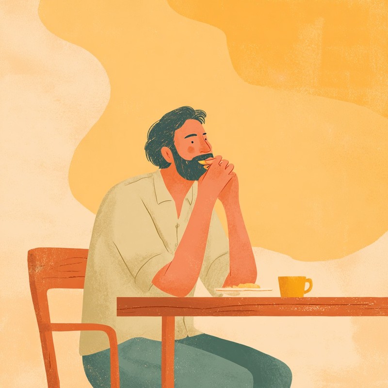 Es ist wichtig, langsam zu essen.