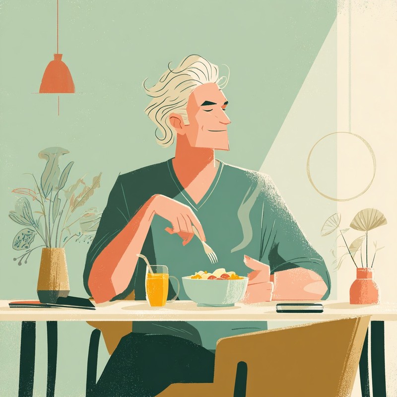 Frühstücke lieber warm, als kalt.