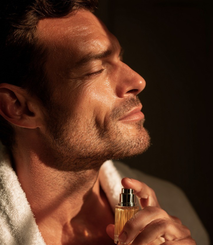 Selbstfürsorge nach der Trennung: Kleine Rituale wie Duschen, Parfüm oder Pflege stärken dein Wohlbefinden und unterstützen dich dabei, Herzschmerz zu verarbeiten.